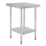 Vogue Stainless Steel Table - 600x700x900mm GJ500