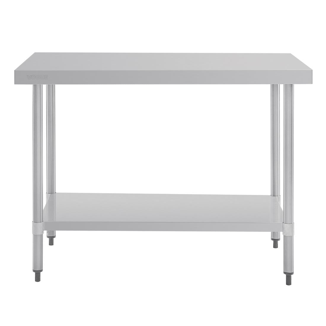 Vogue Stainless Steel Table - 1200x700x900mm GJ502