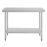 Vogue Stainless Steel Table - 1200x700x900mm GJ502