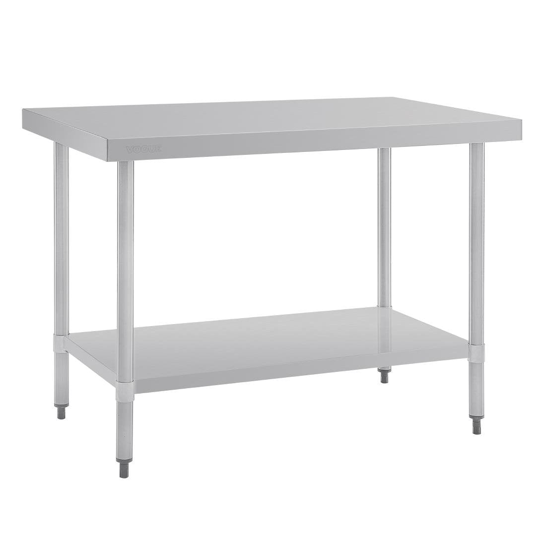 Vogue Stainless Steel Table - 1200x700x900mm GJ502