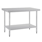 Vogue Stainless Steel Table - 1200x700x900mm GJ502