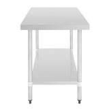 Vogue Stainless Steel Table - 1500x700x900mm GJ503