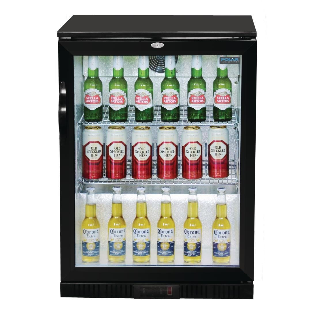 Polar G-Series Back Bar Cooler with Hinged Door - 128Ltr GL011-A