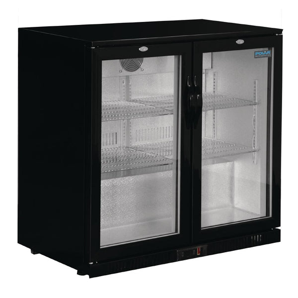 Polar G-Series Back Bar Cooler with 2 Hinged Doors 208Ltr GL002-A