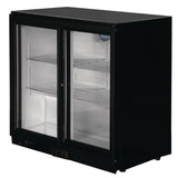 Polar G-Series Back Bar Cooler with 2 Sliding Doors 208Ltr GL003-A