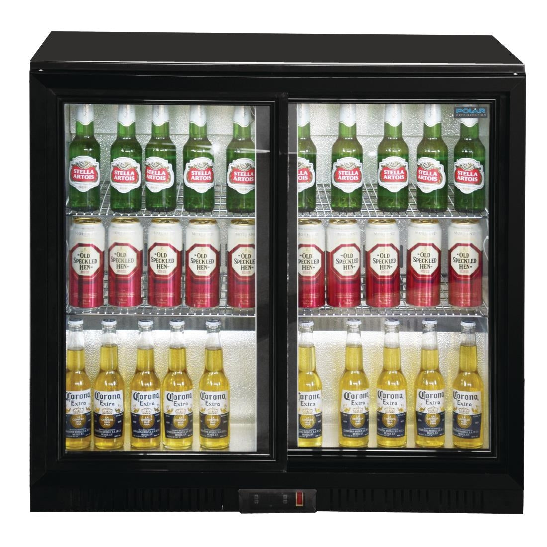 Polar G-Series Back Bar Cooler with 2 Sliding Doors 208Ltr GL003-A