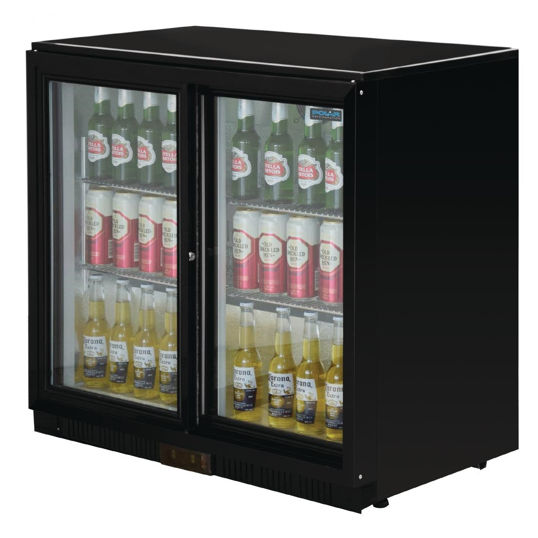 Polar G-Series Back Bar Cooler with 2 Sliding Doors 208Ltr GL003-A