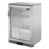 Polar G-Series Back Bar Cooler with Hinged Door Stainless Steel - 138Ltr GL007-A