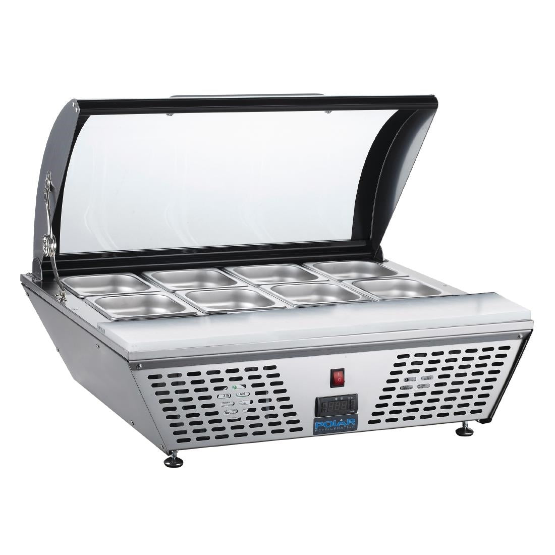 Polar G-Series Energy Efficient Countertop Prep Fridge - 4 x GN 1/3 GP293-A