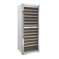 Polar G-Series Dual Zone Wine Fridge Stainless Steel - 126 Bottle