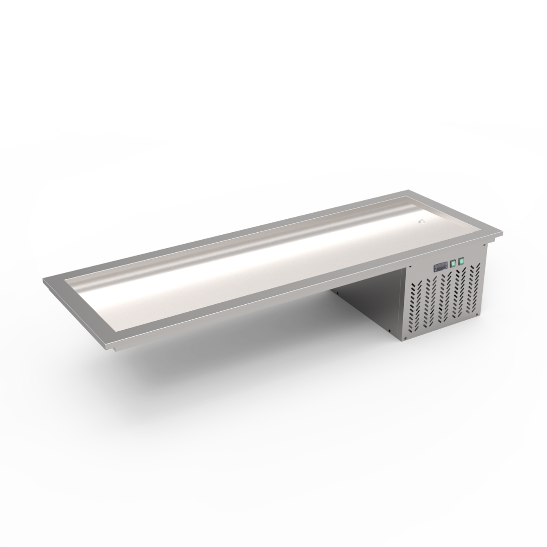 Thermaster 5×GN 1/1 Capacity Static Cold Bain Marie Trays GN5-FA - Whisk Hospitality - GN5-FA