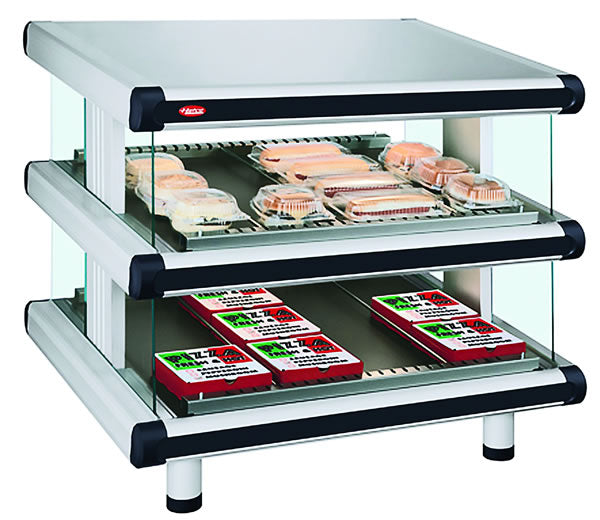 Hatco GR2SDS Designer Series Heated Display Warmer – Slanted Two-Tier Model