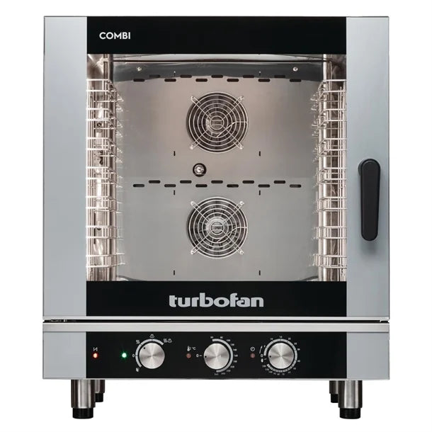 Turbofan Full Size 7 Tray Manual/Electric Combi Oven EC40M7