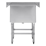 Vogue St/St Deep Pot Sink - 770mm (w) x 600mm (d)  (90mm Drain) HC910