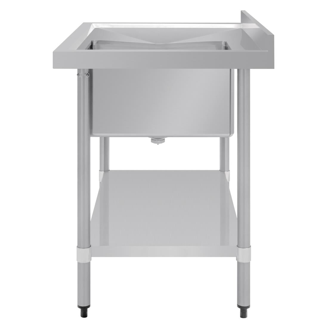 Vogue Single Bowl Sink L/H Drainer - 1000mm x 700mm (90mm Drain) HC913