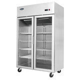 Atosa TOP MOUNTED 2 DOOR FREEZER SHOWCASE 1314 MM MCF8602