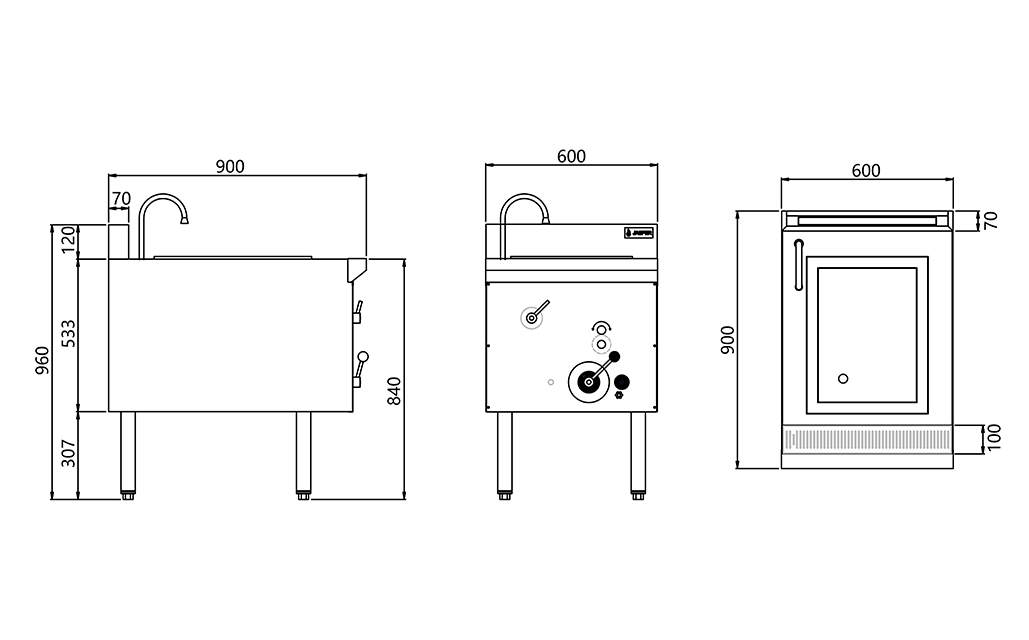 Jasper JASPER Multi-Function Cooker LPG