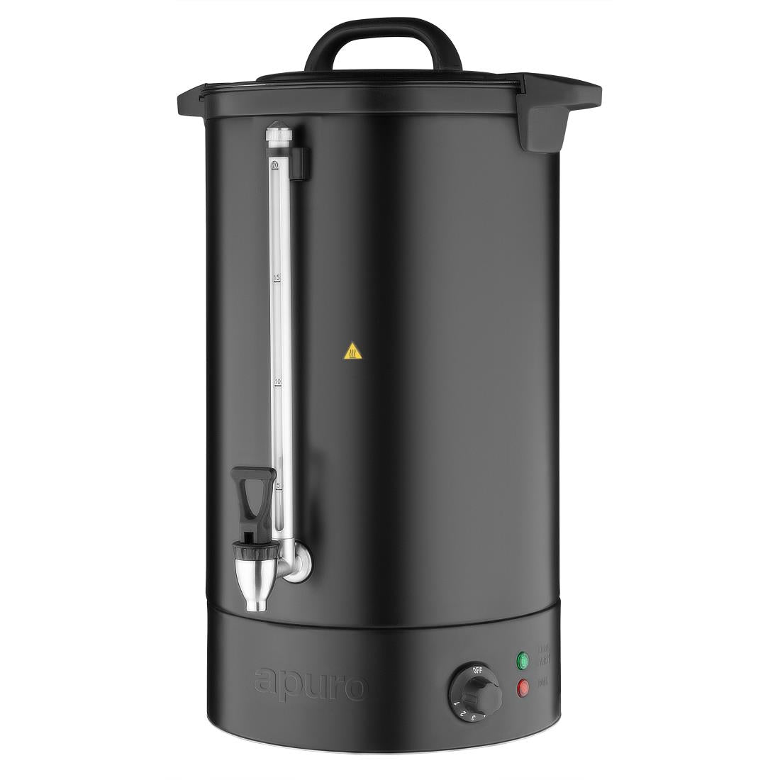 Apuro Water Boiler Matt Black - 20Ltr JA862-A