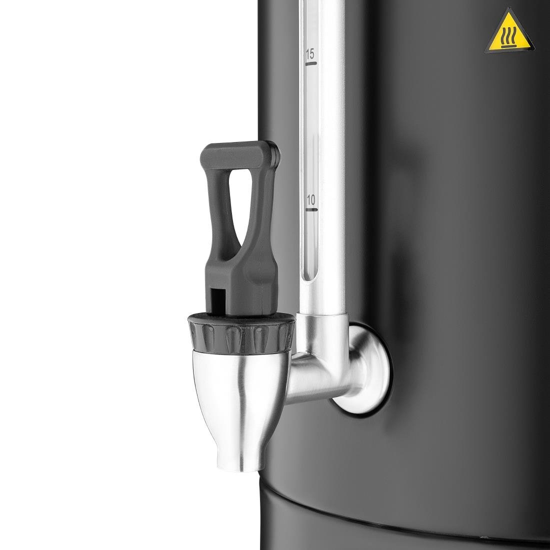 Apuro Water Boiler Matt Black - 30Ltr JA863-A