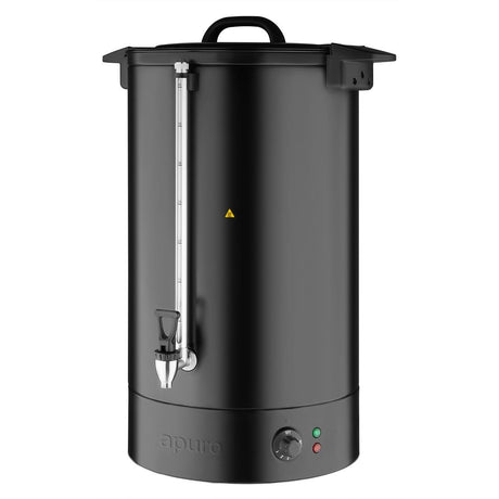 Apuro Water Boiler Matt Black - 40Ltr JA864-A