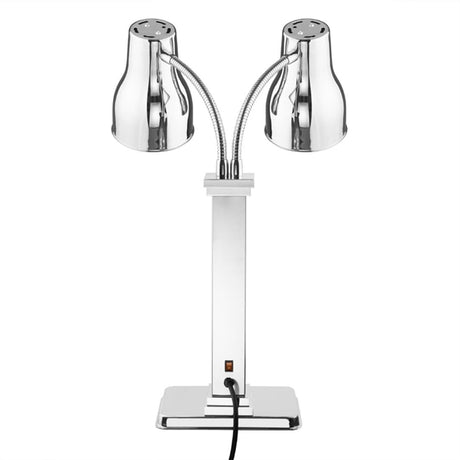 Apuro Carving Station Double Heating Lamp Stainless Steel - 500watt JA869-A