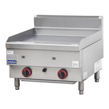 GASMAX Benchtop 2 Bunner Griddle 600mm - JUS-TRG60E