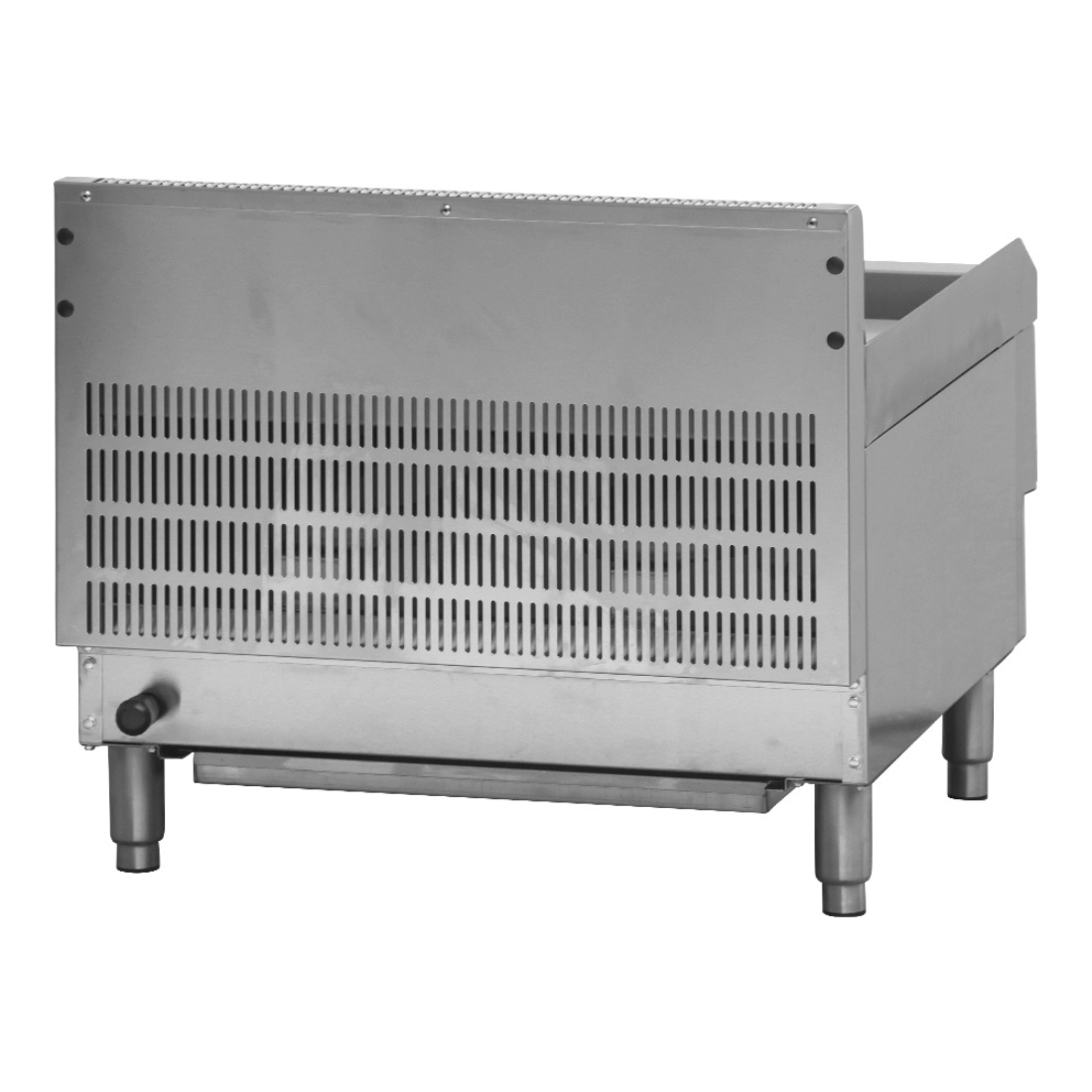 GASMAX Benchtop 2 Bunner Griddle 600mm - JUS-TRG60E