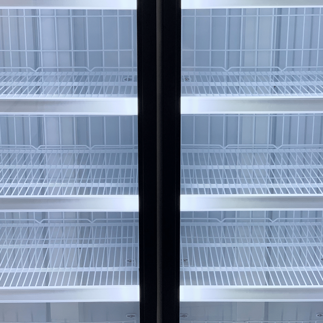 Thermaster Double Door Supermarket Fridge - LG-1000BGBM