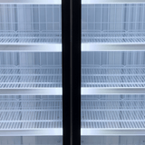 Thermaster Double Door Supermarket Fridge - LG-1000BGBM