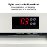 Thermaster Two Glass Door Colourbond Upright Drink Fridge LG-730P