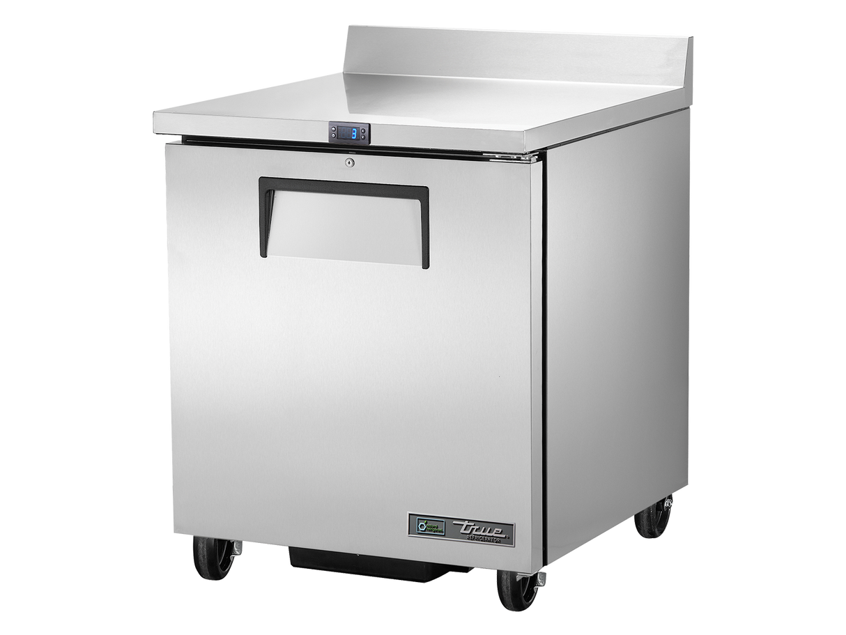 True Refrigeration Worktop Counter Refrigerator 1 Solid Swing Door - TWT-27-HC