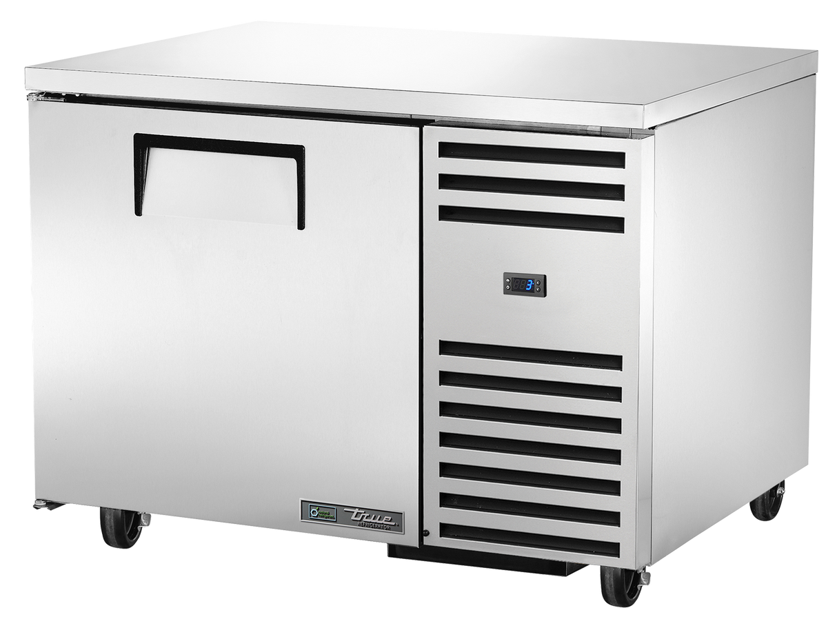 True Refrigeration Deep Undercounter Refrigerator, 1 Solid Swing Door-TUC-44-HC