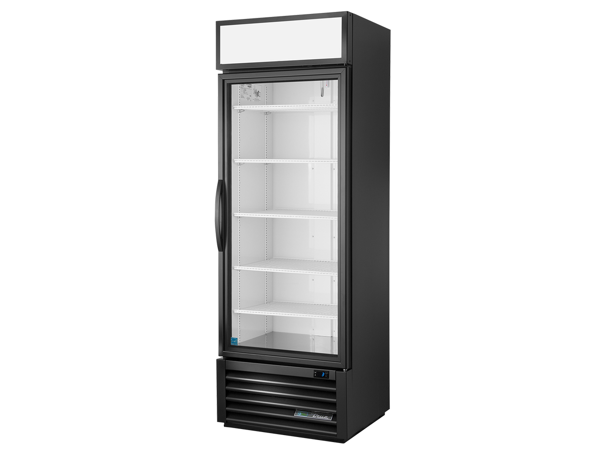 True Refrigeration Upright Retail Merchandiser Refrigerator 1 Full Glass Swing Door - GDM-19T-HC-TSL01
