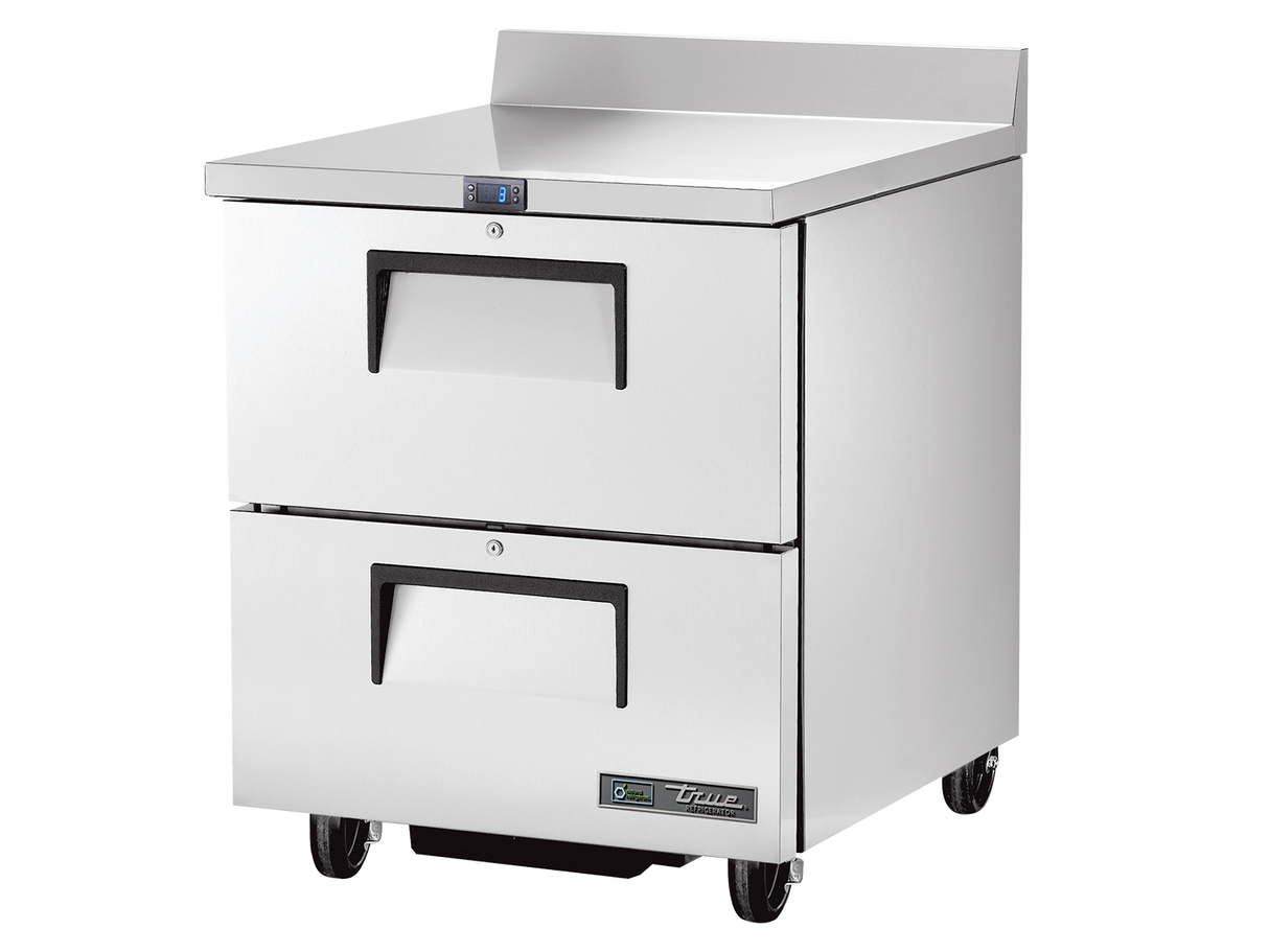 True Refrigeration Worktop Counter Refrigerator 2 Drawers - TWT-27D-2-HC