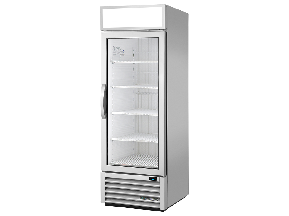 True Refrigeration Upright Retail Merchandiser Freezer 1 Full Glass Swing Door - GDM-23F-HC-FGD01