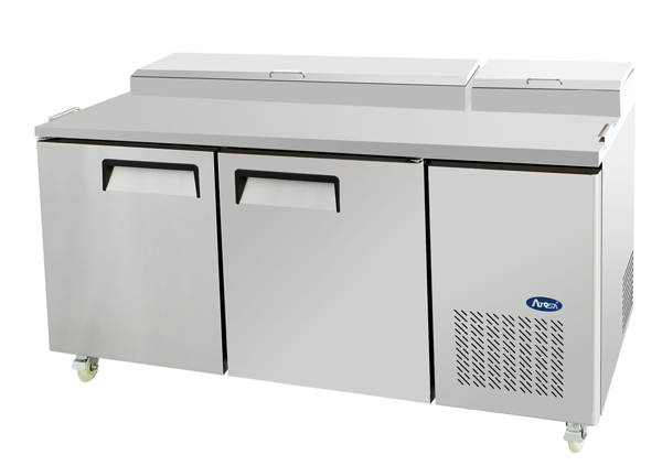 Atosa 2 DOOR PIZZA PREP TABLE FRIDGE 1702 MM MPF8202