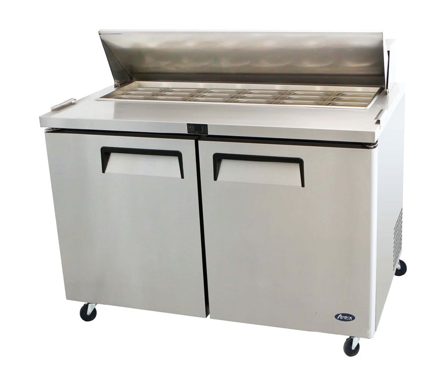Atosa Mega Top 2 DOOR SANDWICH PREP TABLE FRIDGE 1530 MM MSF8307