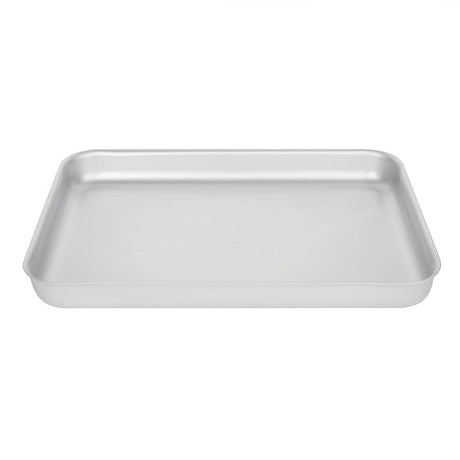 Vogue Bakewell Pan Aluminium - 370x265x40mm 14 1/2x10 1/2x1 1/2" K433 - Whisk Hospitality - K433