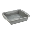 Vogue Silicone High Heat Flexible Square Bake Pan - 245x245mm 9 1/2x9 1/2" DA532 - Whisk Hospitality - DA532