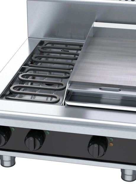 Waldorf Bold Rnb8403E B 600Mm Electric Cooktop Bench Model - Whisk Hospitality - RNB8403E-B