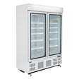 Polar G - Series Upright Display Freezer White - 920Ltr GH507 - A - Whisk Hospitality - GH507-A