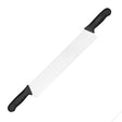 Vogue Double Handle Cheese Knife St/St - 380x66mm D440 - Whisk Hospitality - D440