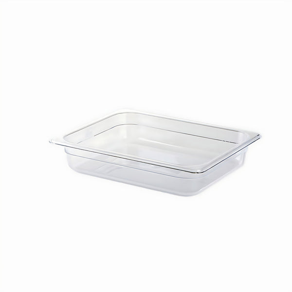 Gastronorme Pan - PolyCarbonate - 1/2 - Clear / 65mm - Whisk Hospitality - 398742
