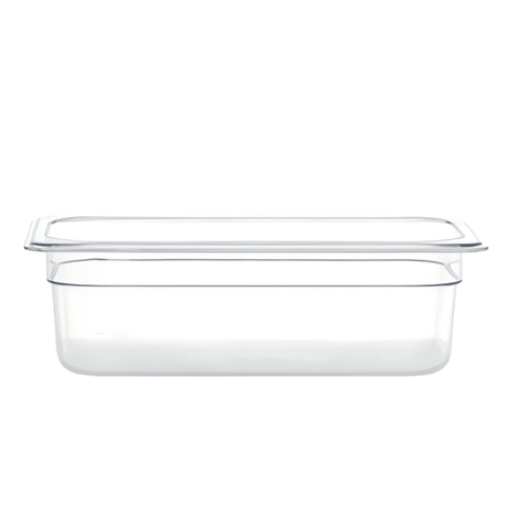 Gastronorme Pan - PolyCarbonate - 1/3 - Clear / 100mm - Whisk Hospitality - 398744