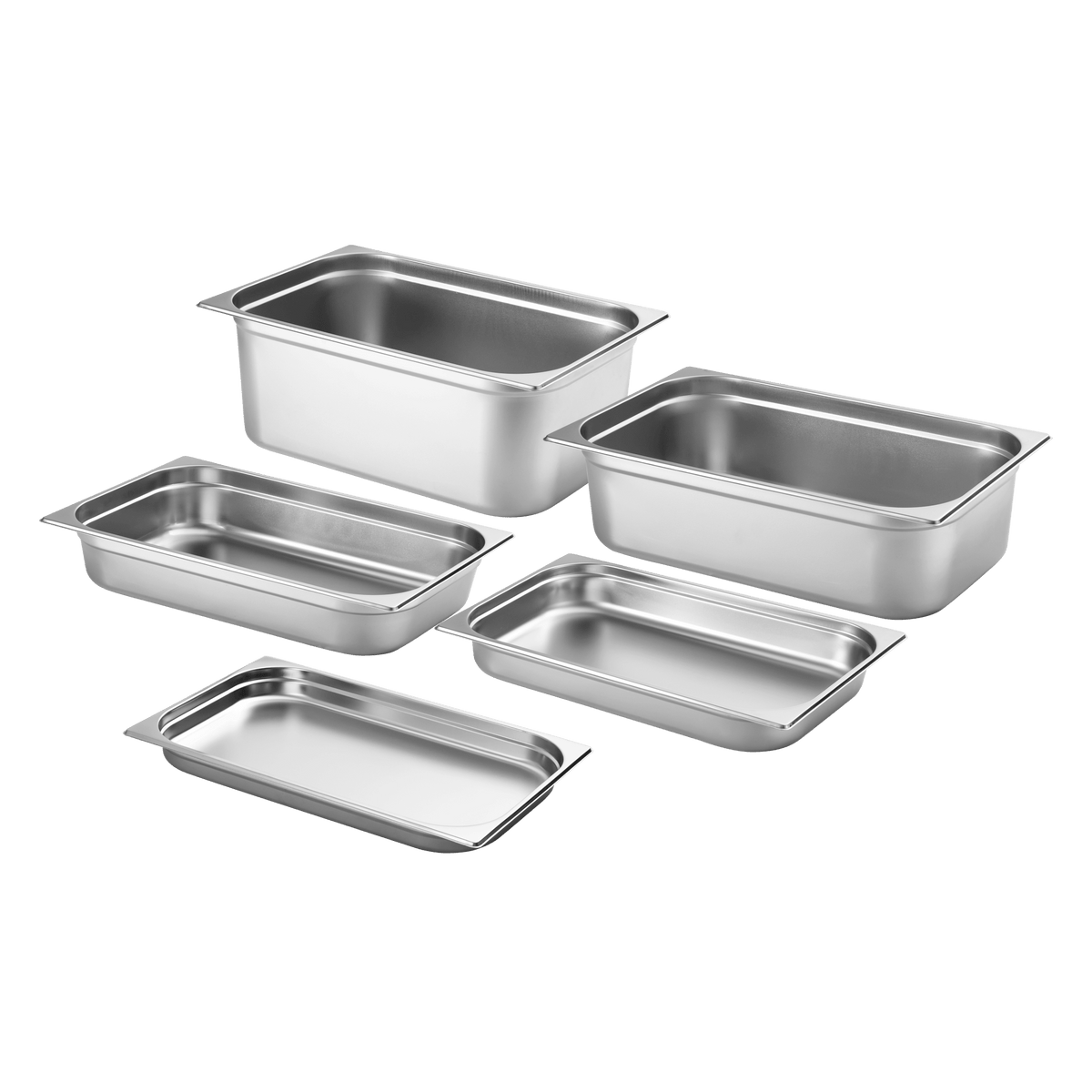 Anti Jam Gastronorme Pan - S/S - 1/1 / 200mm - Whisk Hospitality - 490606