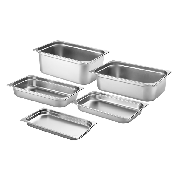 Anti Jam Gastronorme Pan - S/S - 1/1 / 200mm - Whisk Hospitality - 490606