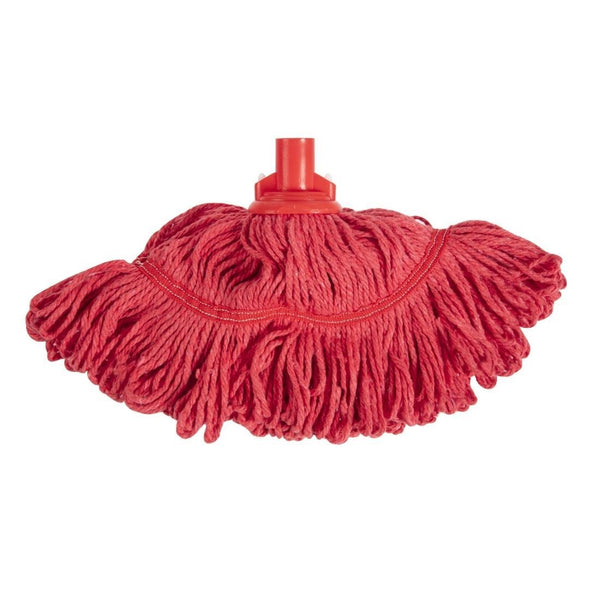 Jantex Bio Fresh Socket Mop Red 200g 7oz DN824 - Whisk Hospitality - DN824