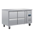 Polar U - Series Four Drawer Gastronorm Counter Fridge DA547 - A - Whisk Hospitality - DA547-A