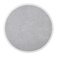 Bolero Light Grey Stone Effect Outdoor Fibre Glass Table Top White Trim Rnd580mm DL485 - Whisk Hospitality - DL485