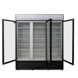AG 1500L Triple Door Upright Display Fridge - Glass Door CU1500TNG - Whisk Hospitality - CU1500TNG